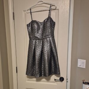 Guess Metallic Silver Dress